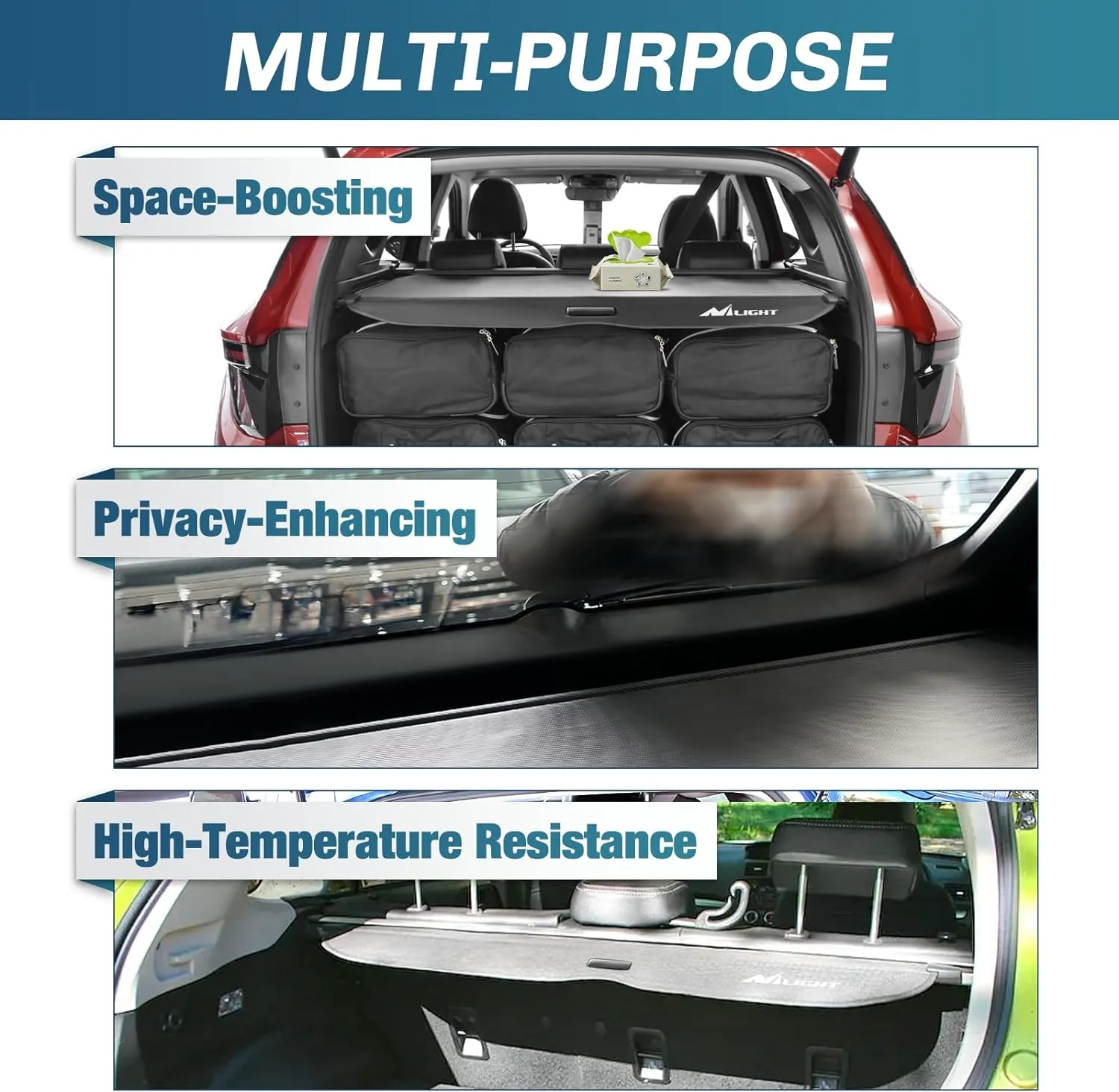 2023 2024 Honda CRV Retractable Trunk Cargo Cover