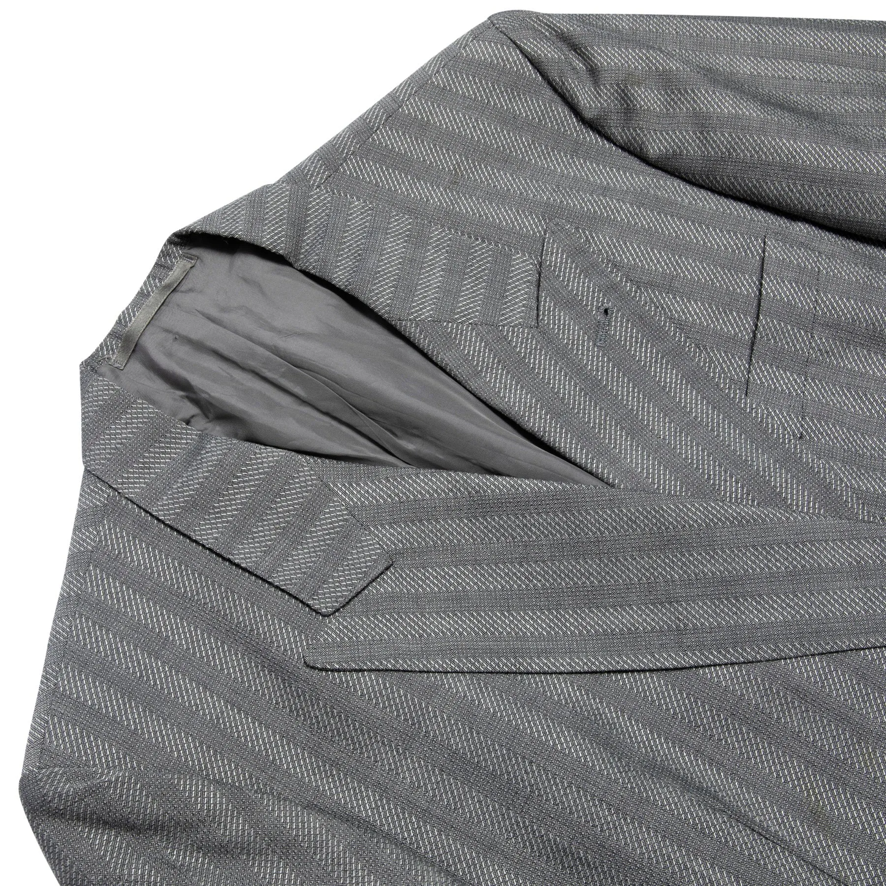 70s Mohair Herringbone Edwardian Blazer