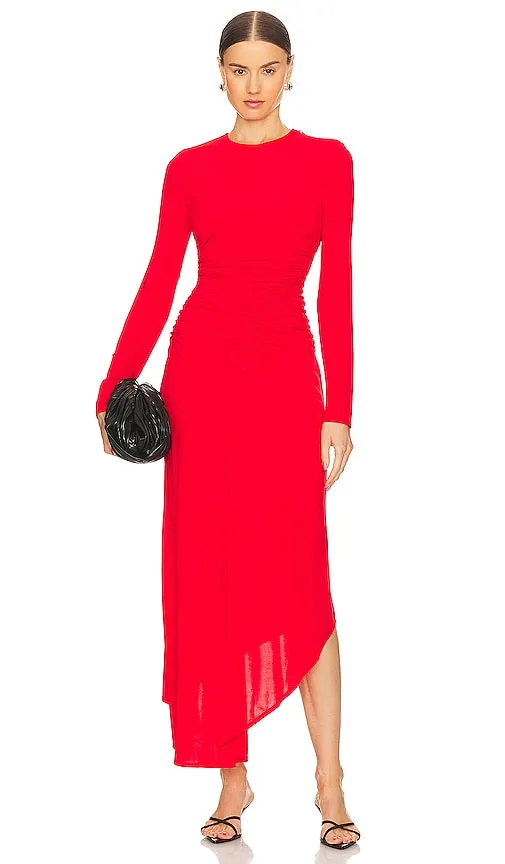 A.L.C. Adeline Dress in Red