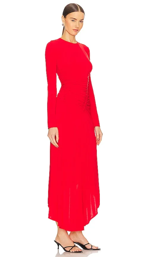 A.L.C. Adeline Dress in Red
