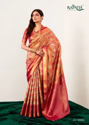 Beautiful Designer Rachita Pattu Pure Dharamavaram Silk Saree
