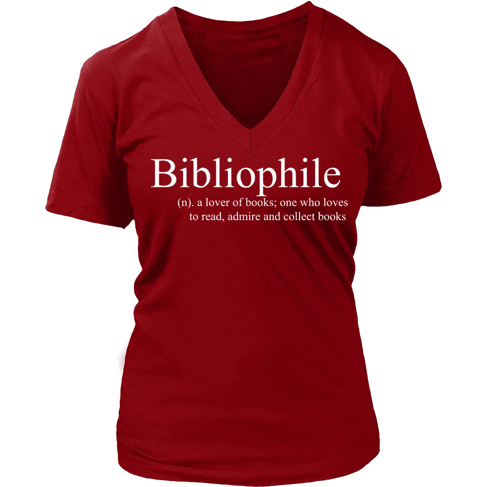 Bibliophile V-neck