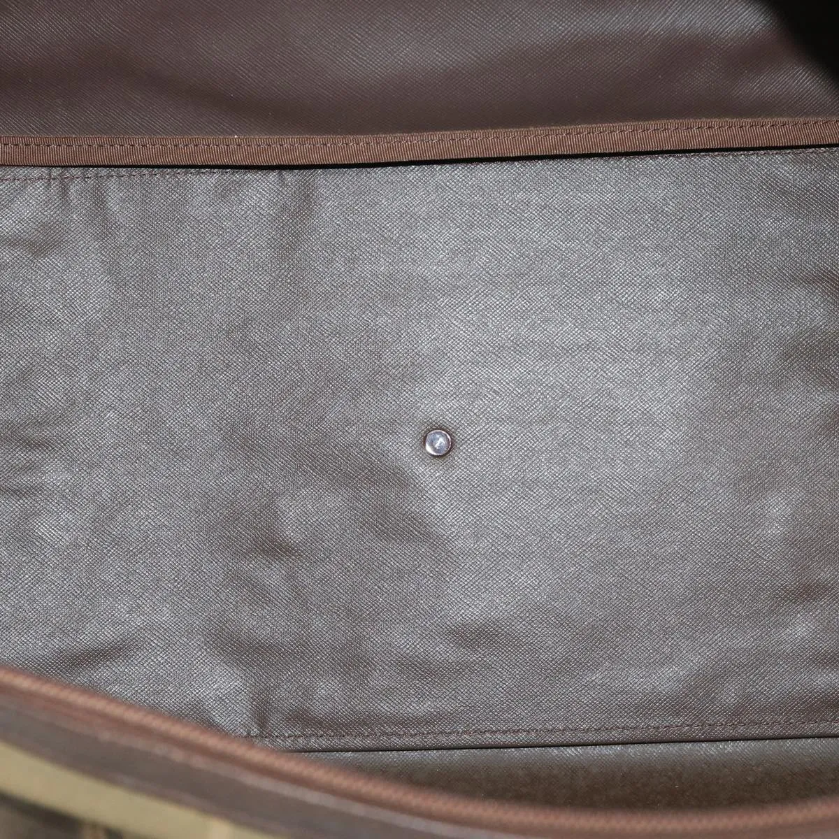 Burberry Nova Check Khaki Canvas Travel Bag (Pre-Owned)