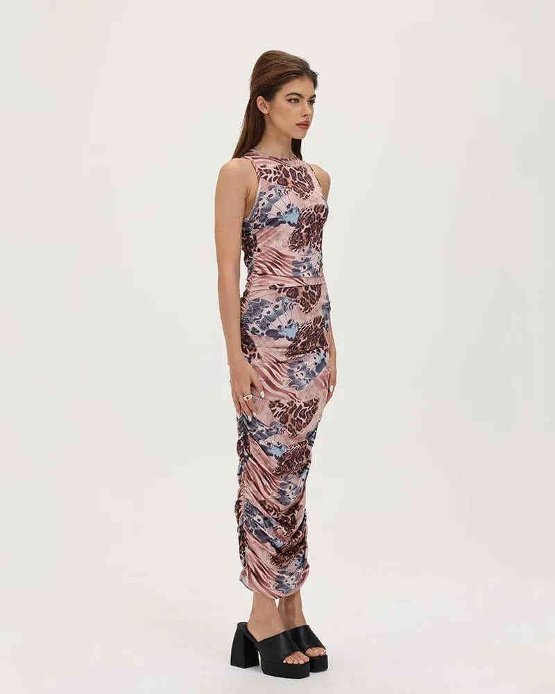 Butterfly Skin Tank Dress