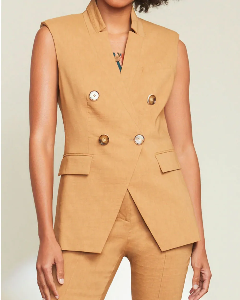 Camel Amika Vest