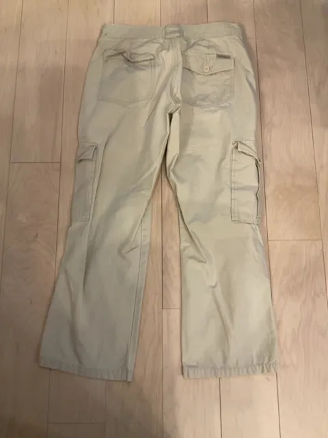 {{ClientCode}} khaki CALVIN KLEIN CARGO PANTS, 6