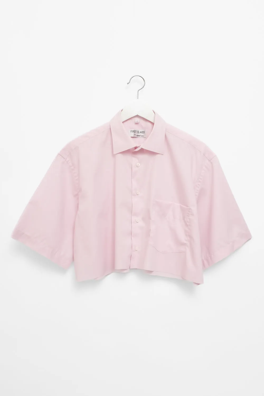 CROP SHORT ROSE VINTAGE SHIRT