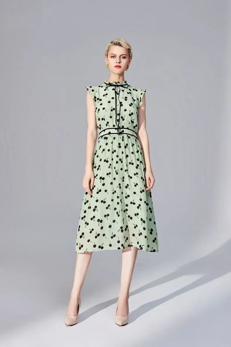 FashionSierra - 100% Silk Women's Runway Dresses