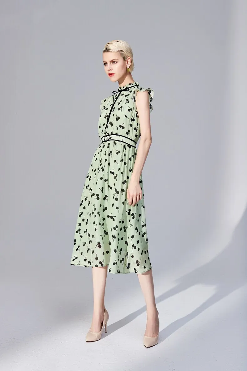 FashionSierra - 100% Silk Women's Runway Dresses