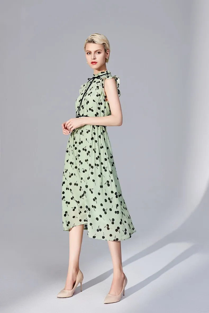 FashionSierra - 100% Silk Women's Runway Dresses