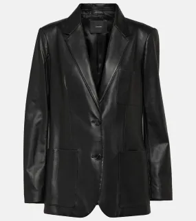 Jacques JOSEPH leather blazer, black