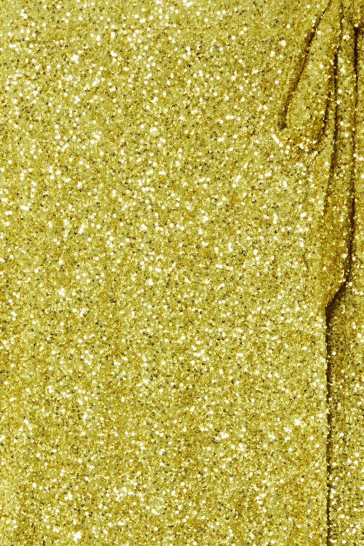 Lime Sequin Jaspre Skirt