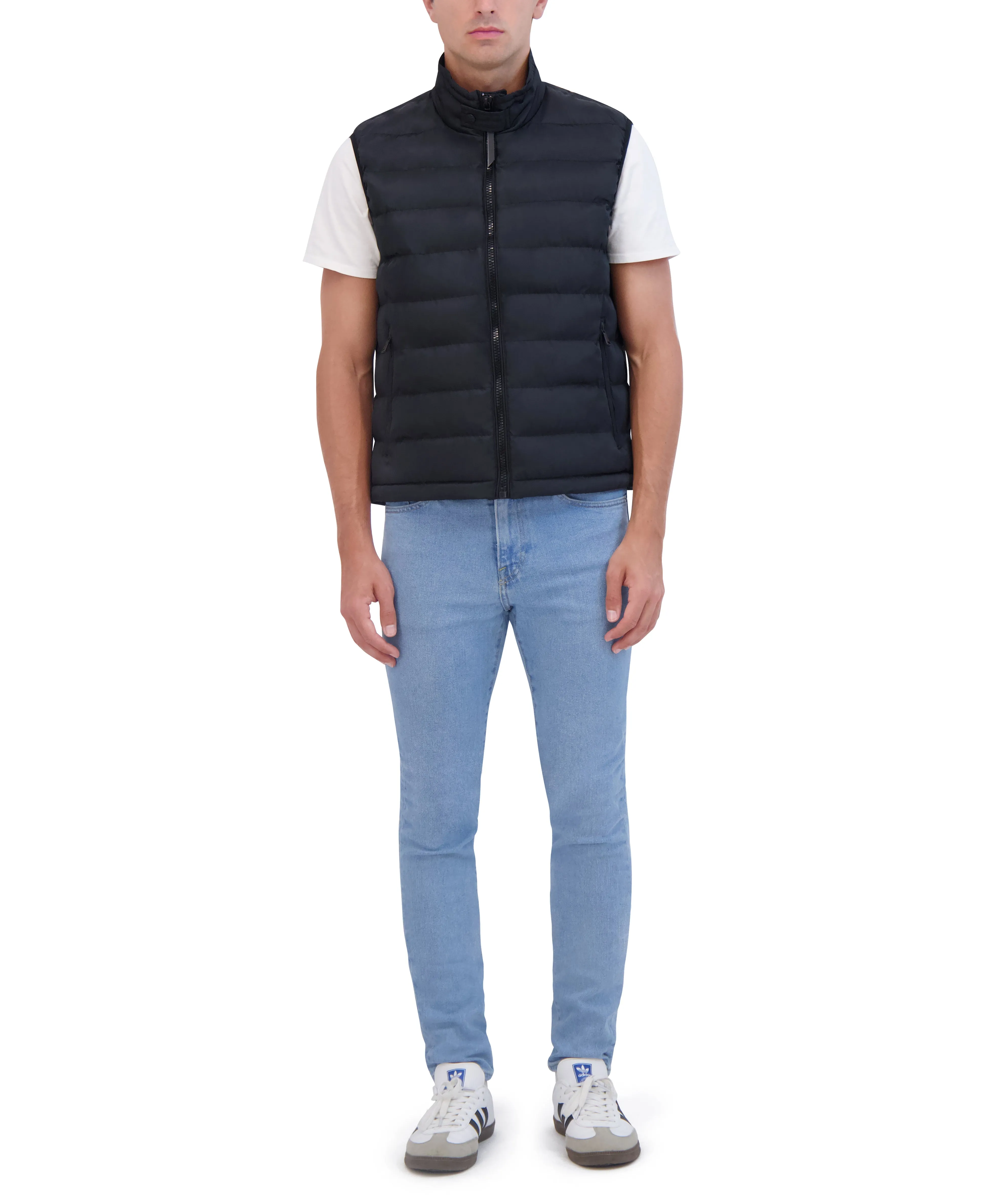 QUILTED PUFFER VEST