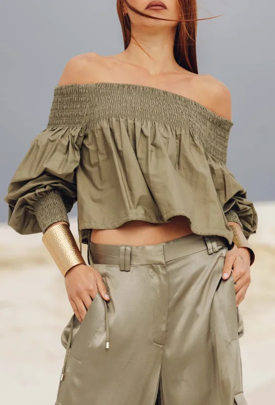 Silma Trousers Khaki