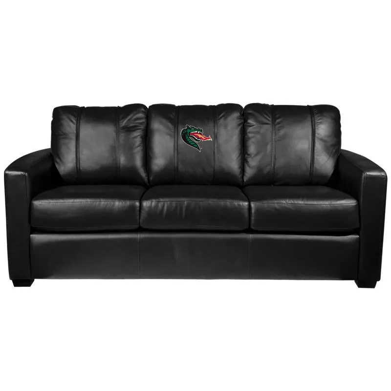 Silver Sofa with Alabama Birmingham Blazers-UAB