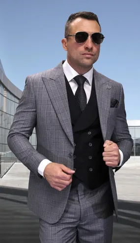 Statement  CANON-BK Mens Suit