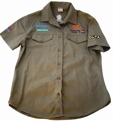 VERMONT BUSH SHIRT KHAKI - 3XL 100% COTTON
