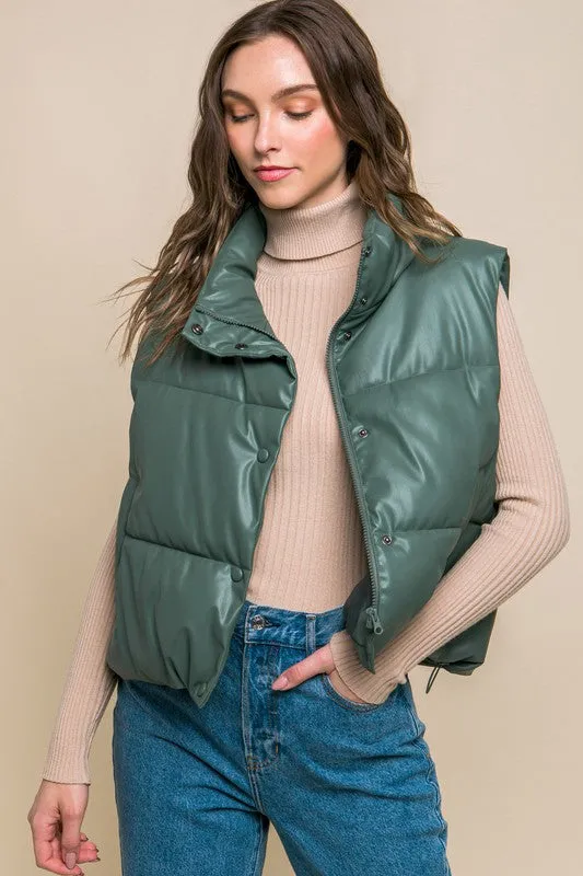Vest - "Love Tree" Puffer