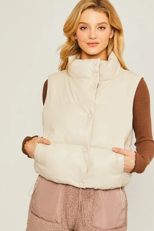 Vest - "Love Tree" Puffer