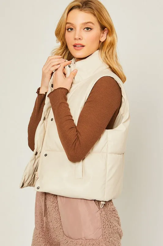Vest - "Love Tree" Puffer