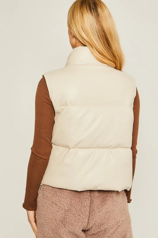 Vest - "Love Tree" Puffer