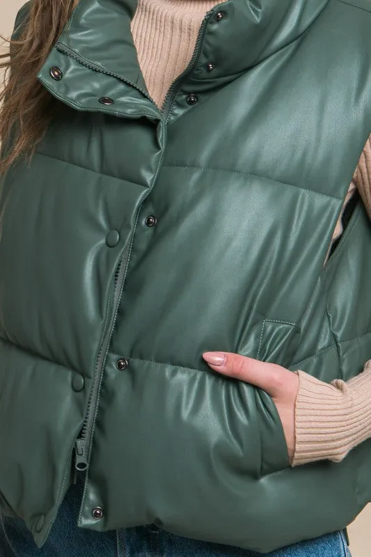 Vest - "Love Tree" Puffer