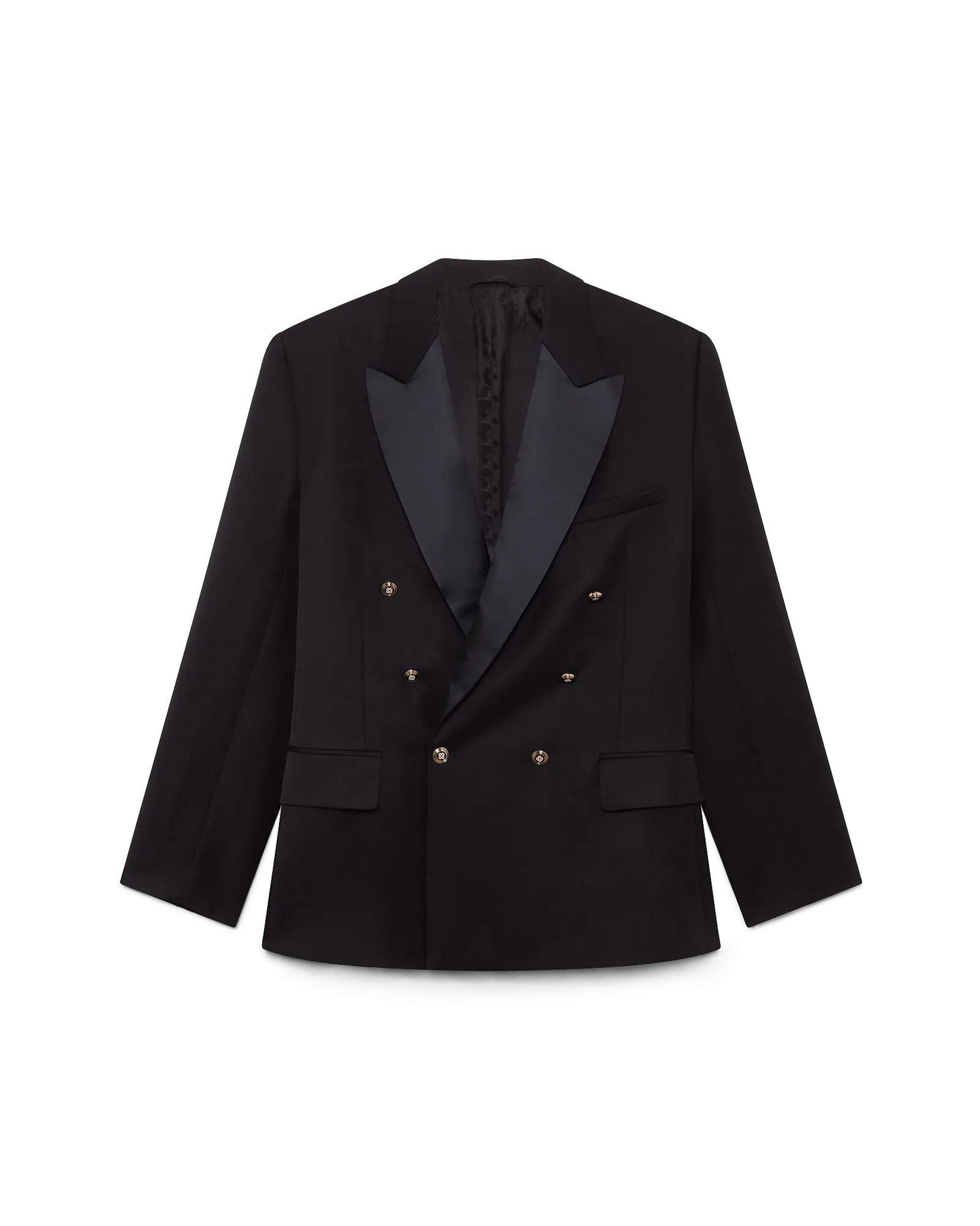 Wool Double Breasted Blazer