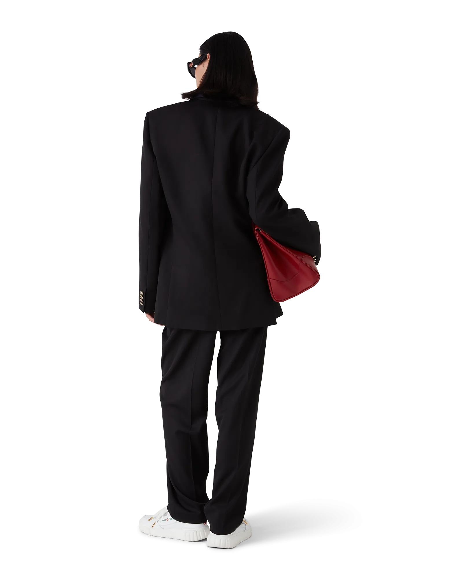 Wool Double Breasted Blazer